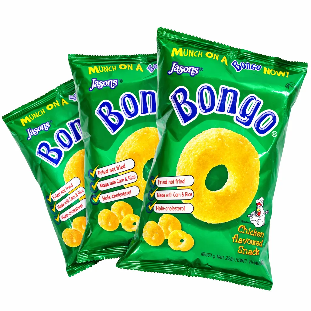 BONGO 치킨 스낵 패키지