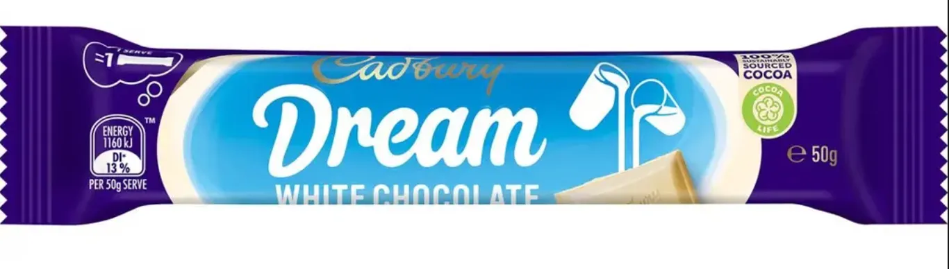 Paquete de Cadbury Dream Bars