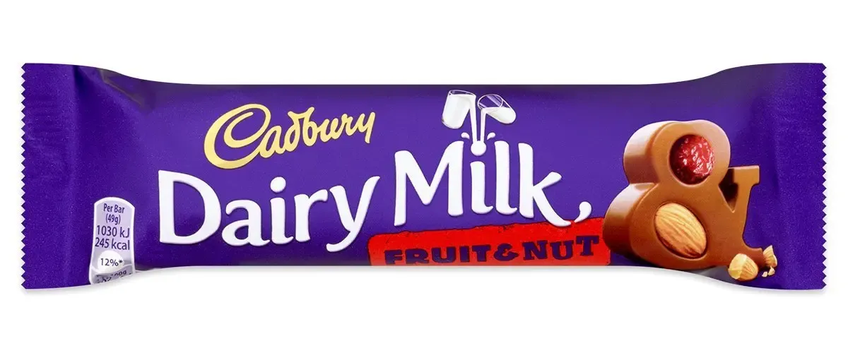Cadbury水果坚果包装