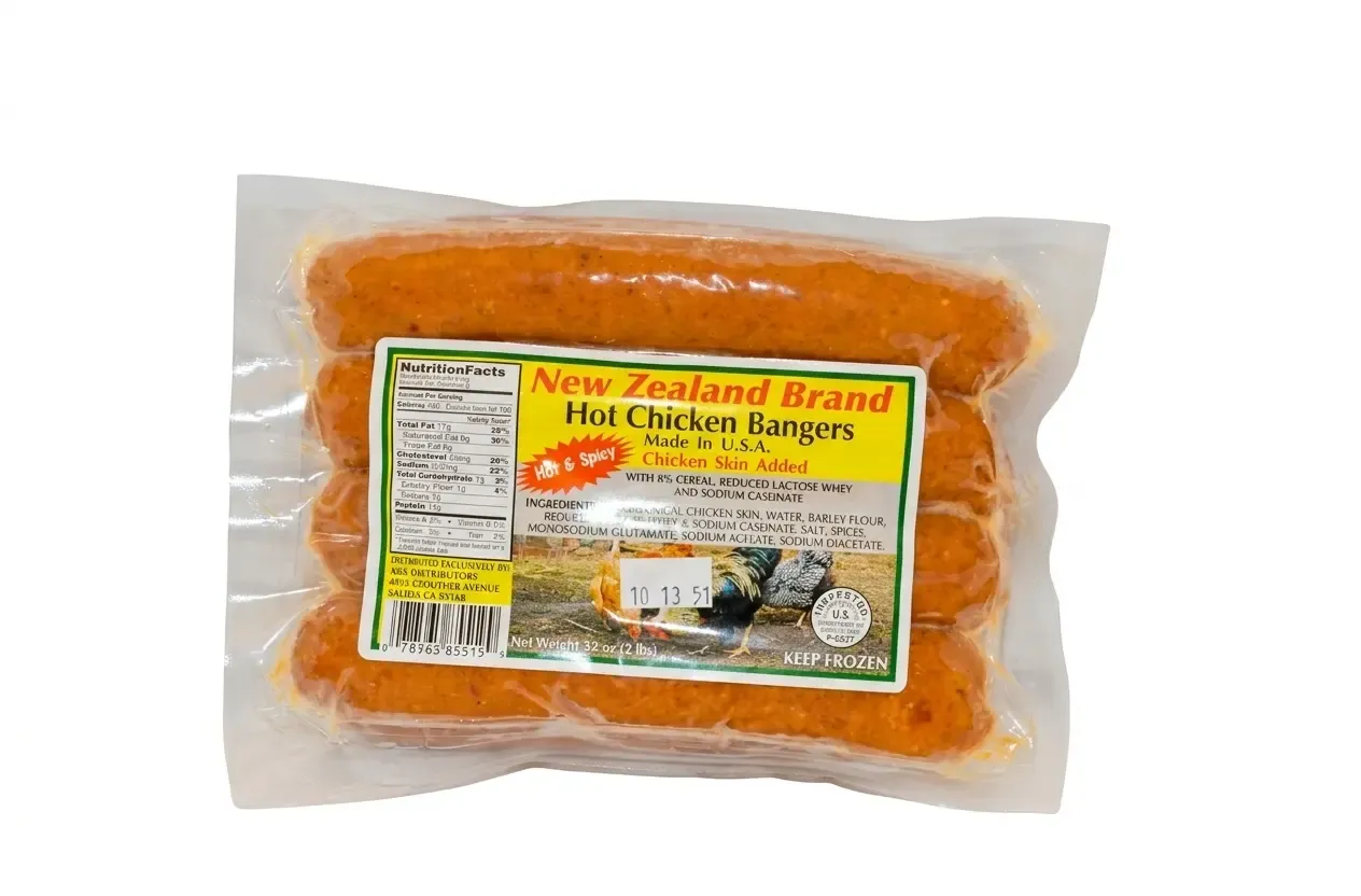 Paquete de Chicken Sausage Hot