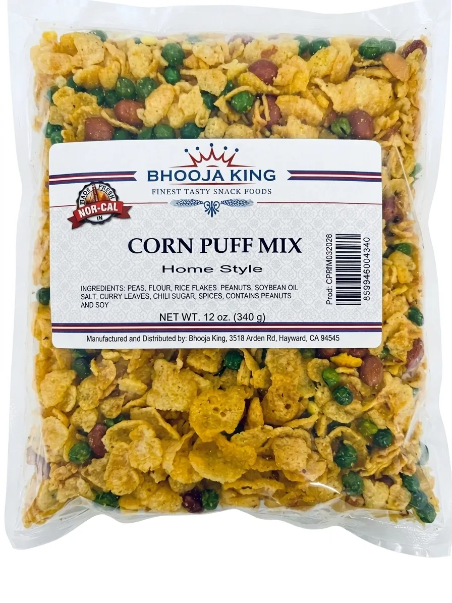 Package of Corn Puff Mix