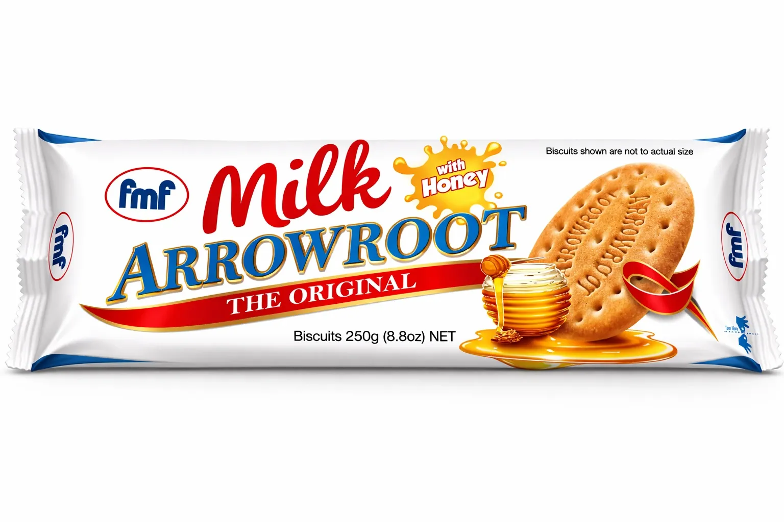Package of FMF Milk Arrowroot cookies