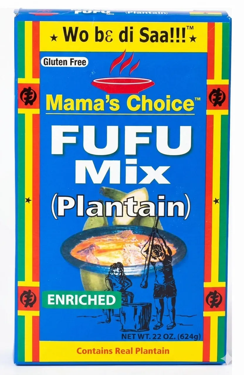 Paquete de Fufu Mix Plantain Flour