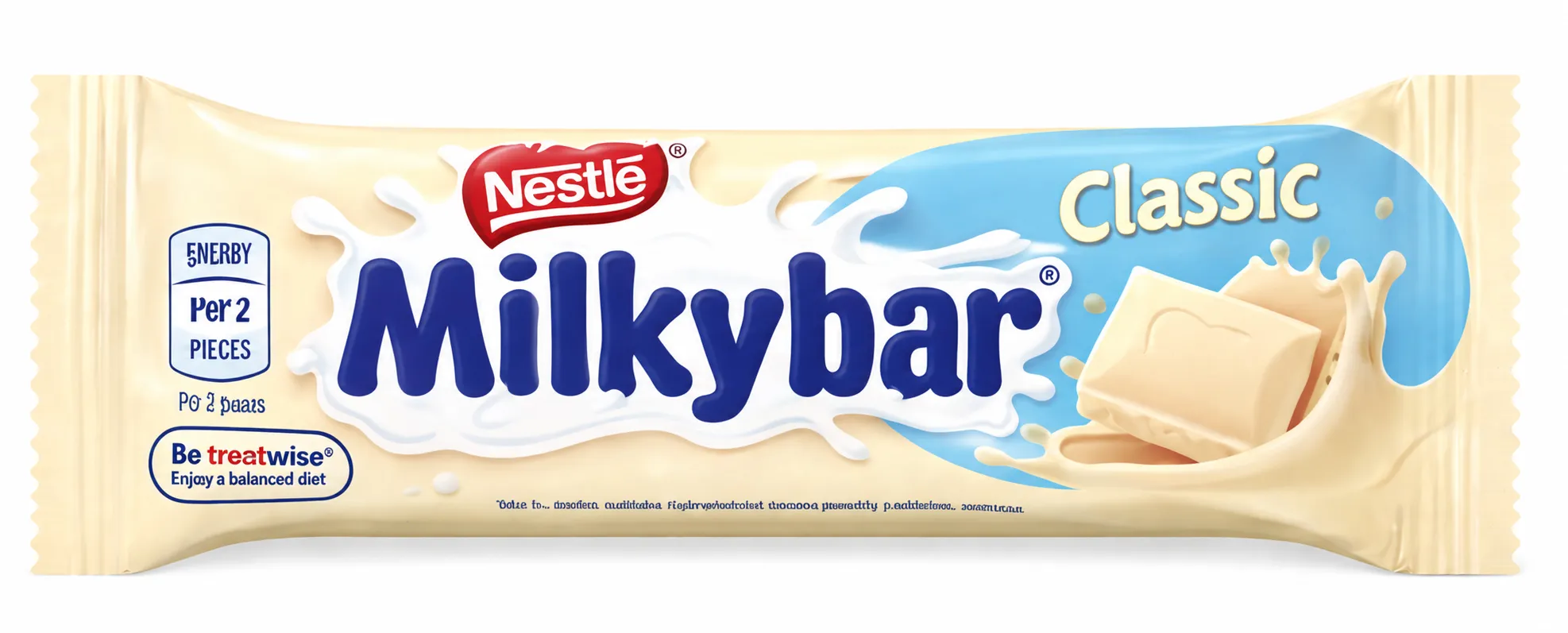 Paquete de Nestlé Milkybar Classic