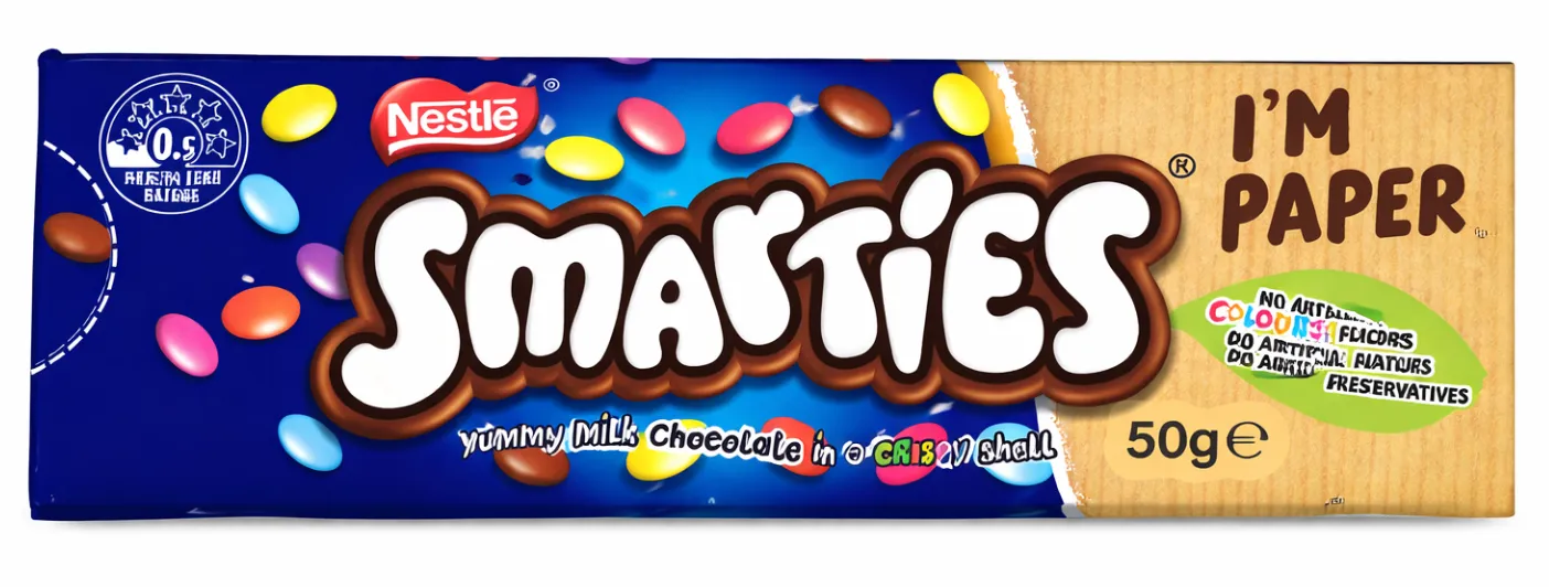 Paquete de Nestlé Smarties