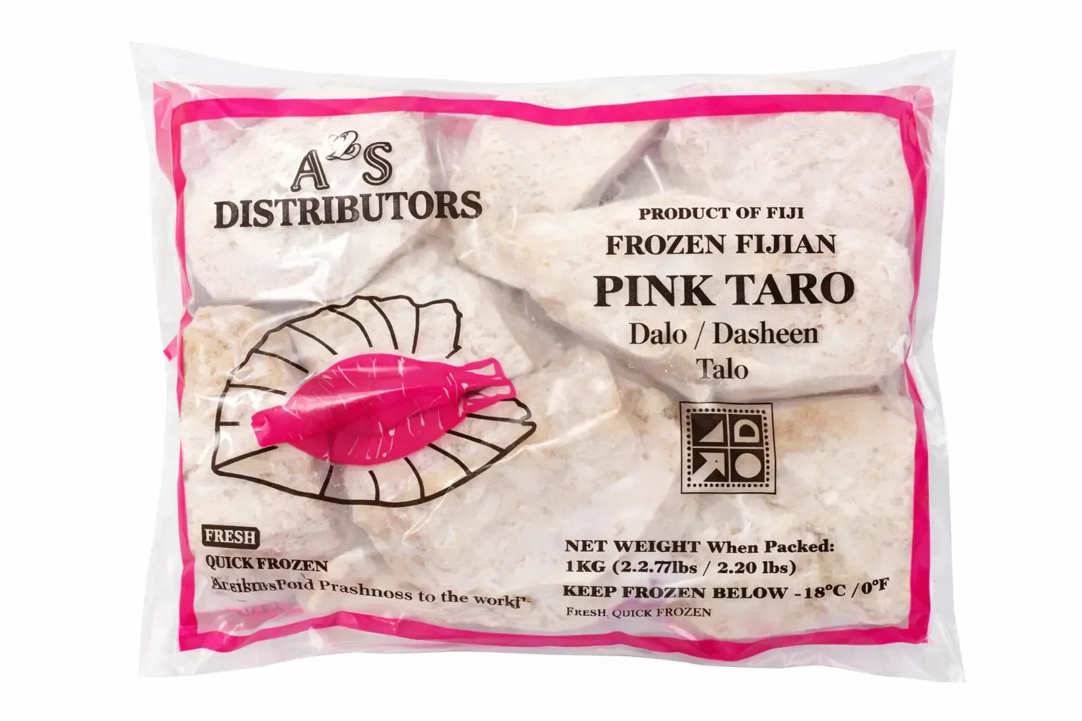 Pink Taro fresco