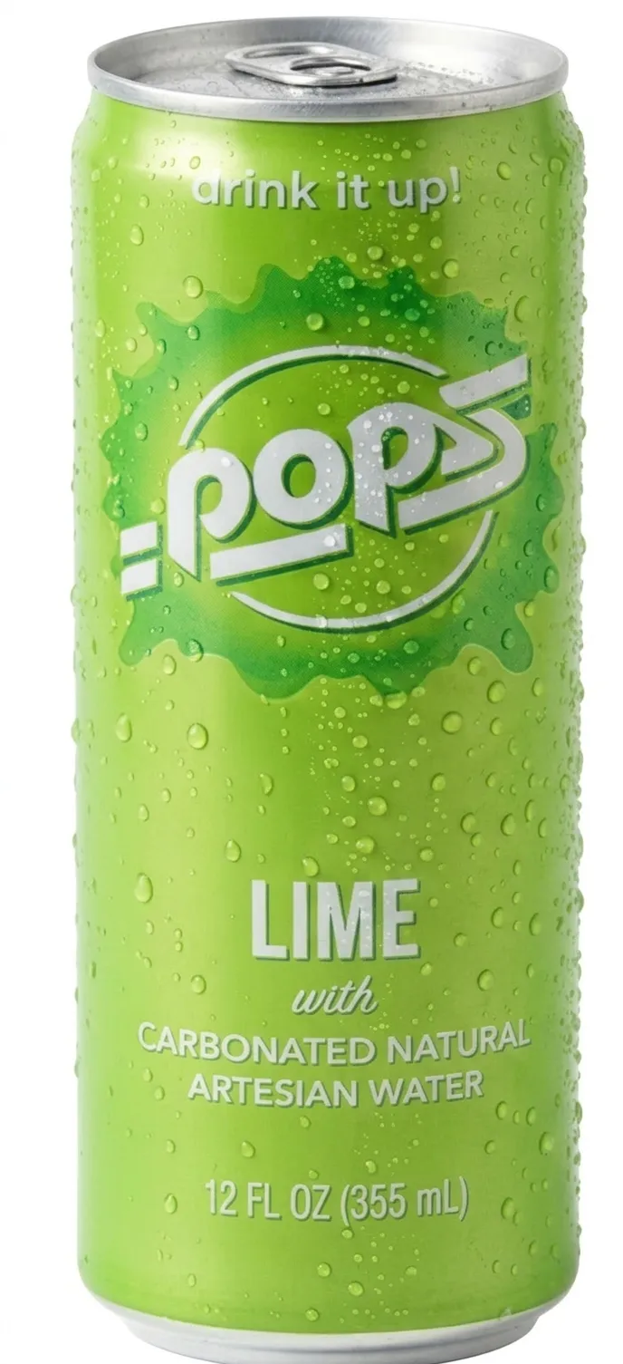 팝스 라임 355ml 캔