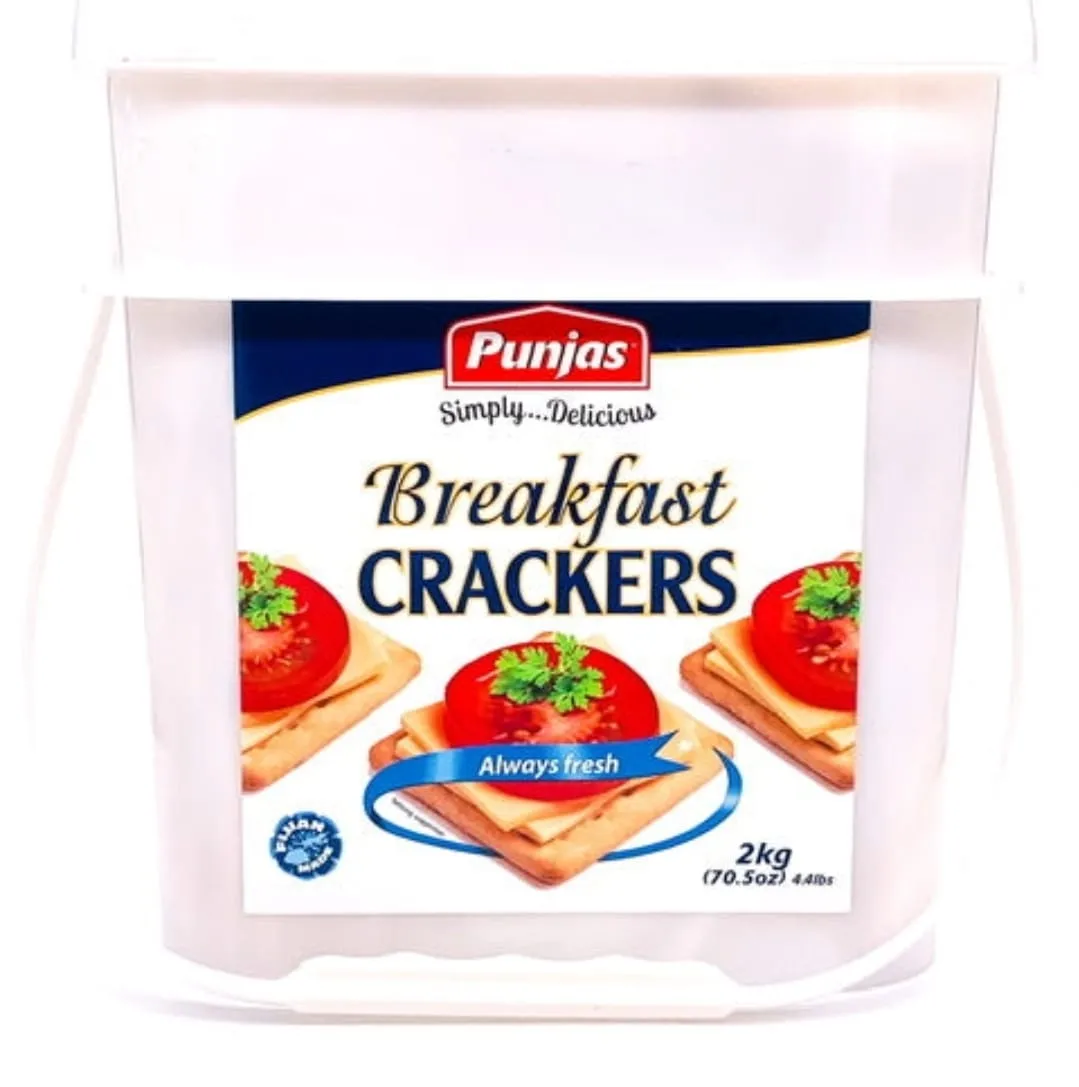 Package of Punjas Breakfast Crackers 2 kg
