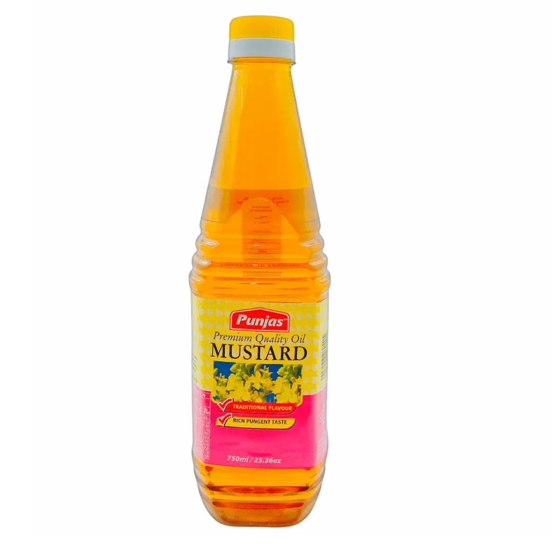 Bottle of Punjas Mustard Oil