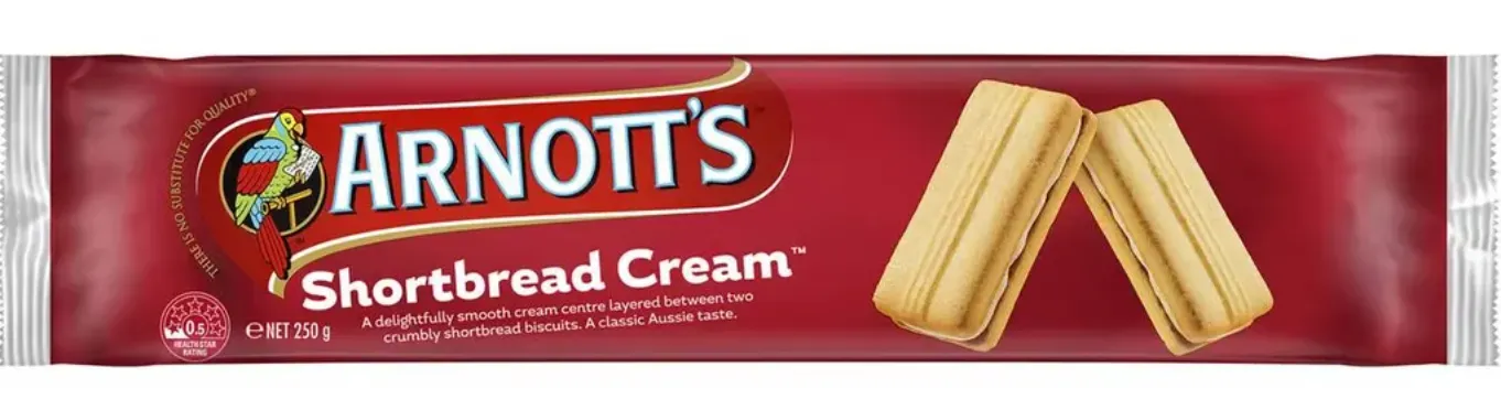 Afifi o kuki Shortbread Cream