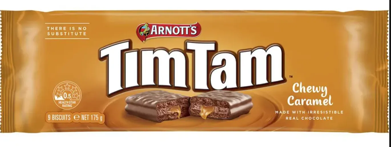 Tim Tam焦糖夹心饼干包装