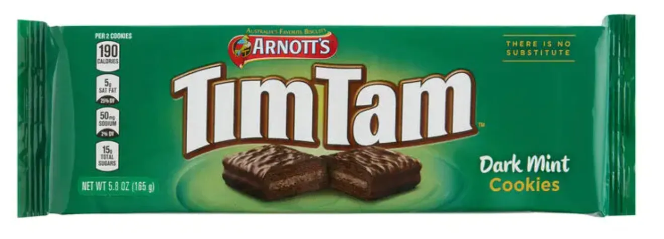 Tim Tam薄荷饼干包装