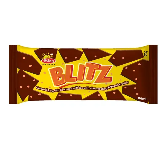 Tucker Blitz 바 아이스크림 패키지