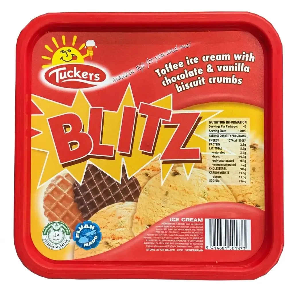 Tuckers Blitz 아이스크림 패키지