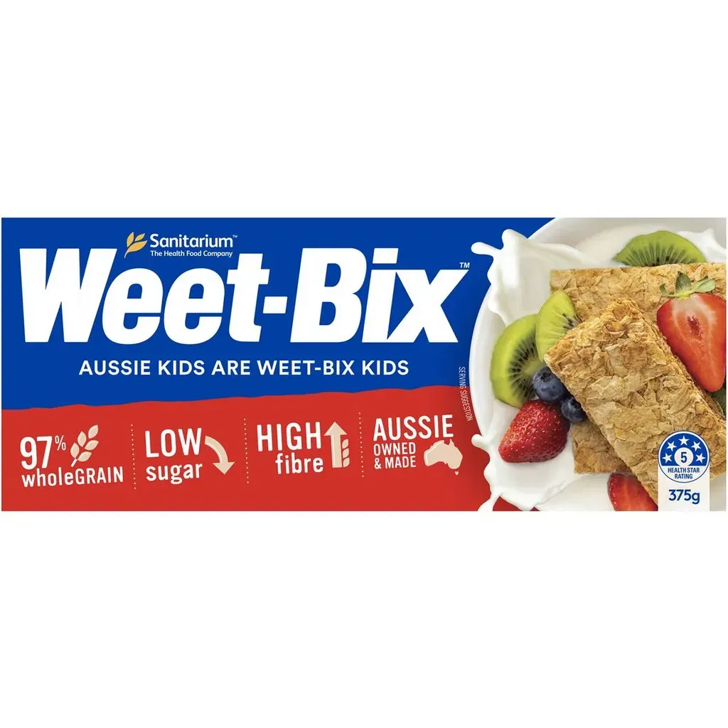 Caja de Weetbix Breakfast Cereal
