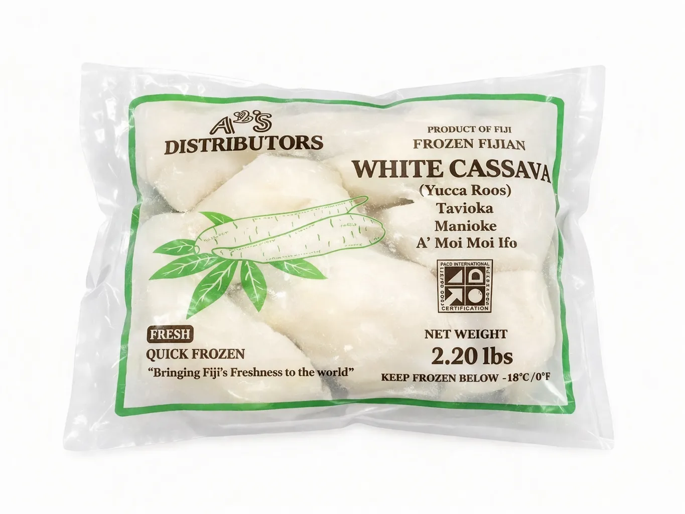 Fresh White Cassava